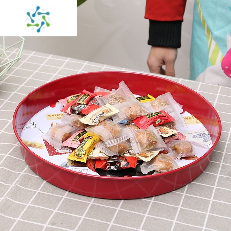 三维工匠2021新款轻奢精致水果盘ins家用客厅茶几果盘零食糖果盘托盘 俏女郎白色