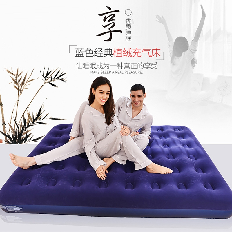 庄子然气垫床单人充气床垫双人家用加厚懒人户外露营帐篷折叠便携充气
