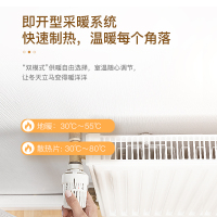 创尔特(Chant) 燃气壁挂炉 天然气地暖采暖洗浴两用多功能燃气壁挂炉 20KW天然气60-110平方