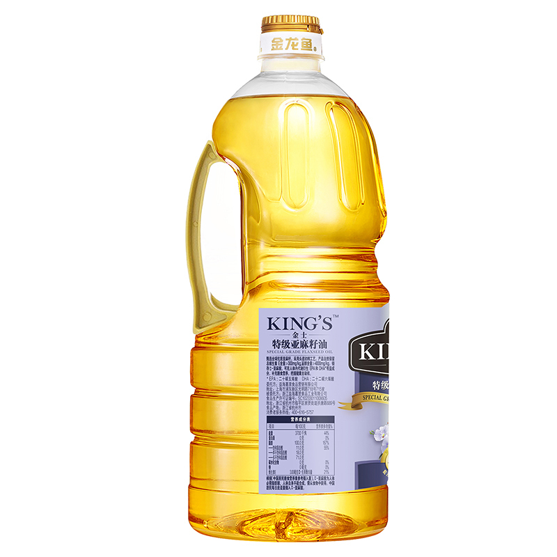 金龙鱼 亚麻籽油 King’s亚麻籽油1.5LHC高清大图