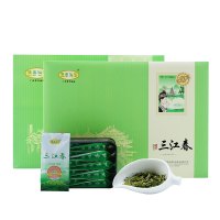 【中华特色】三江馆广西三江特产高山绿茶三江春侗美仙池牌仙池翠剑50g*4罐