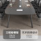 创圣 会议桌简约现代长桌条桌小型办公桌工作台 1.6m*0.8m 会议桌