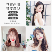奥克斯夹板705负离子版黛山绿 夹板直发卷发两用卷发棒小型刘海直板夹男士不伤发负离子女