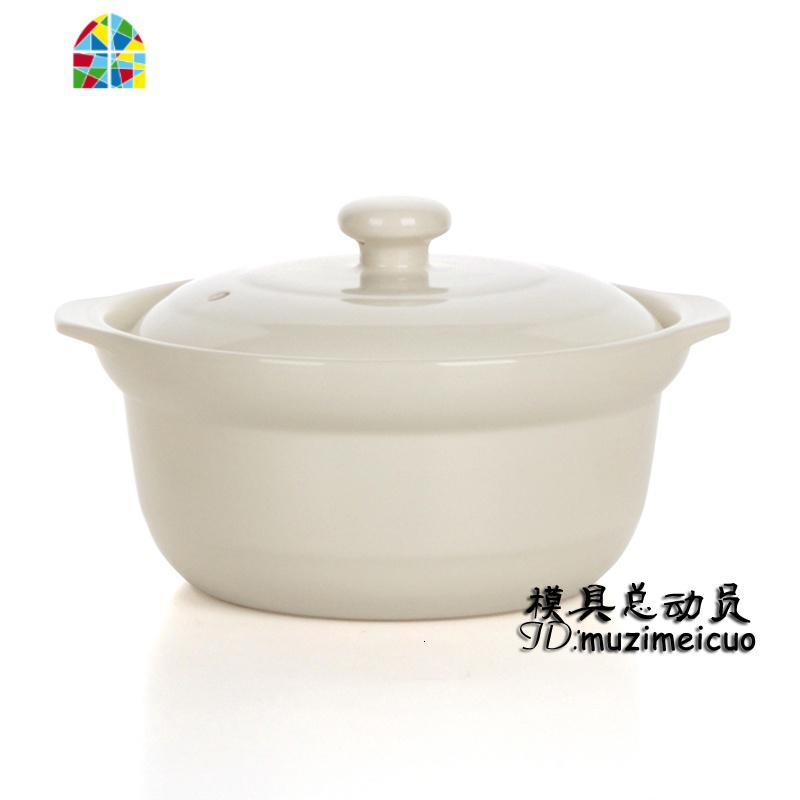 送垫烧坏换新中餐炖汤麻辣烫过桥米线粉丝专用砂锅耐烧可高温深锅 FENGHOU [干烧]2100ML(锅+盖)炖锅高清大图