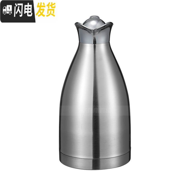 三维工匠 不锈钢真空保温壶卧室保温壶 2欧式真空保温壶家用保温瓶 1.5红色高清大图