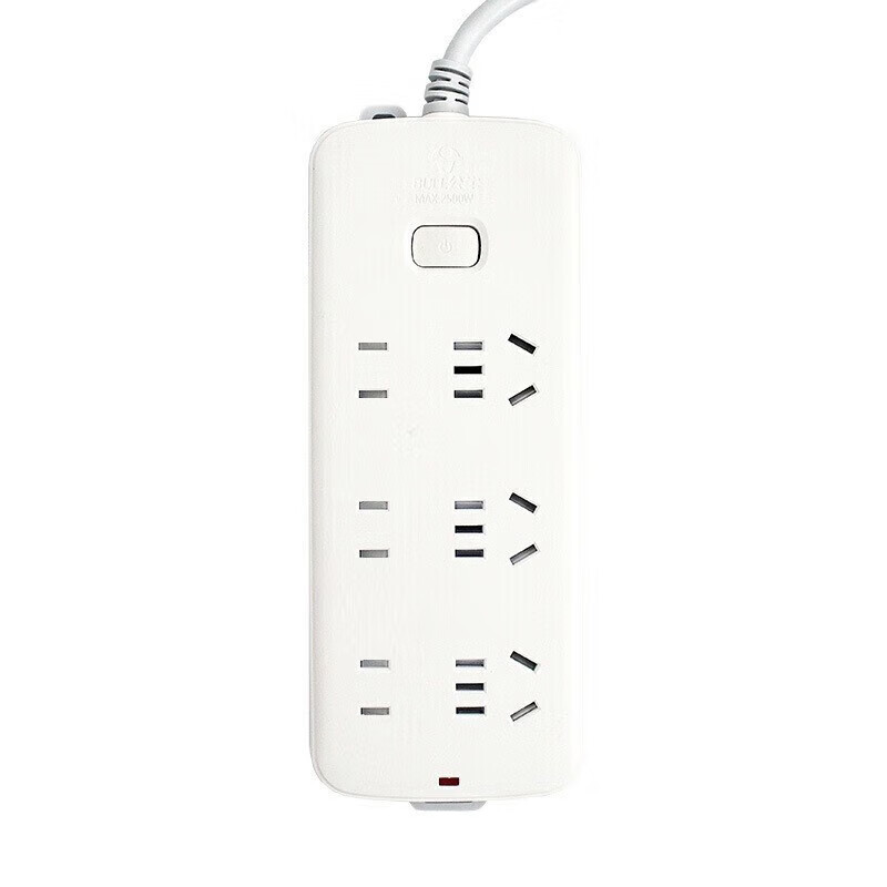 公牛电器 带总控插排 6位插线板 GN-S1330-1.8米