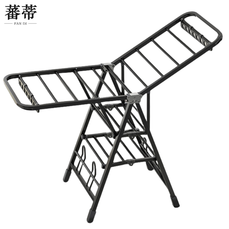 蕃蒂折叠晾衣架1.5米个高清大图