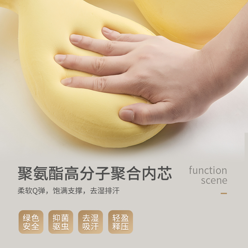 睡眠博士(AiSleep) 多功能午睡趴枕 学生办公车载趴枕靠垫 午睡神器 护腰靠垫