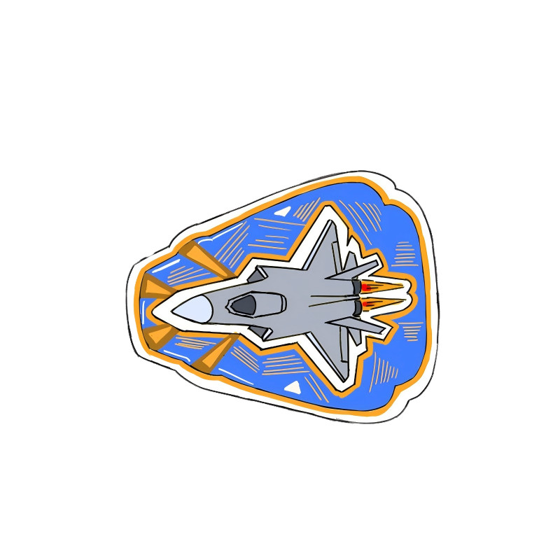 酷美智悦 长春航展纪念品织唛刺绣魔术贴9 8*8cm 个高清大图