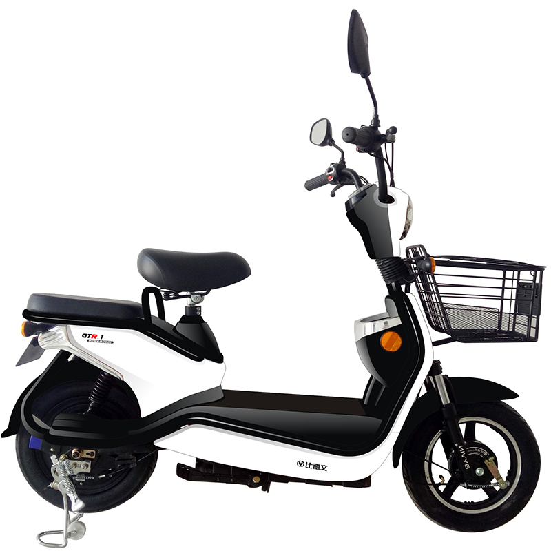 比德文电动车60v轻便摩托车男女电瓶车助力车代步车电动自行车