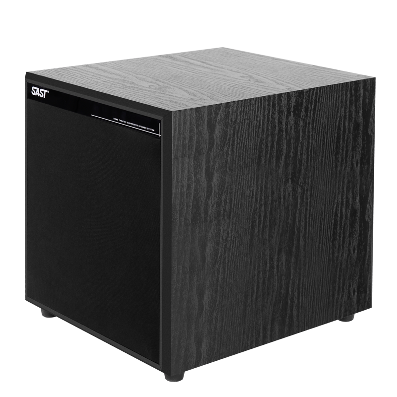 先科(SAST) WD-10 有源低音炮超重低音音箱木质10英寸大功率家庭影院大功率音响高清大图