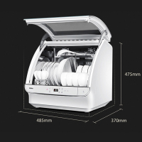 Haier/海尔 EBW4711B小海贝洗碗机升级版S版全自动家用台式刷碗迷你智能6套果蔬洗高温独立式