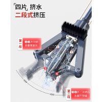 美添乐海绵拖把家用一拖净免手洗对折式挤水懒人拖地神器胶棉吸水