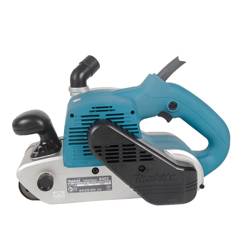 牧田(MAKITA)9403带式砂光机220v金属木材打磨抛光砂带机100*610mm1200w 1台