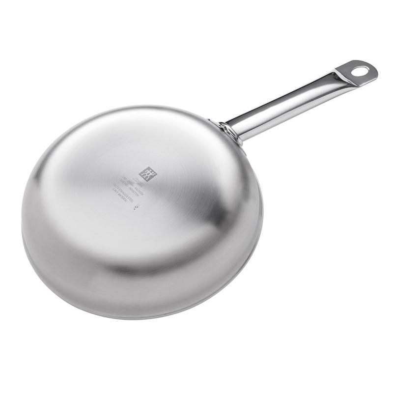 [德国进口]ZWILLING 双立人Choice “优选”系列 不锈钢通用煎锅平底锅 直径24cm 无盖 不锈钢合金材料