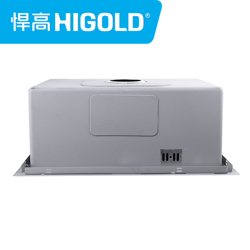 HIGOLD/悍高 304不锈钢雪花拉丝手工单槽套餐厨房洗菜盆洗碗水槽
