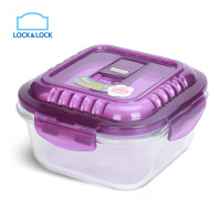 乐扣乐扣 (lock&lock) 耐热玻璃保鲜盒 LLG214VOL 500ML