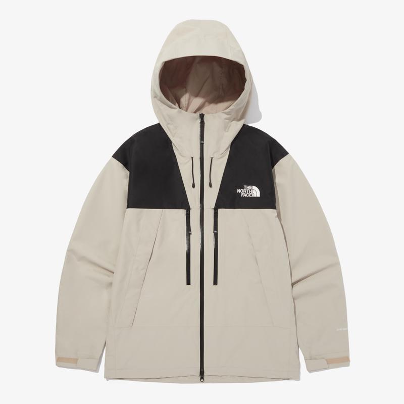 THE NORTH FACE MOUNTAIN PEAK 男士冲锋衣外套户外防风耐磨连帽登山徒步运动夹克