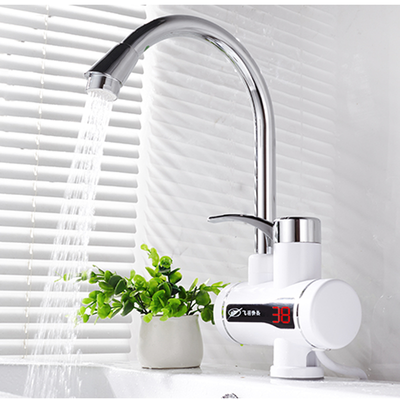 飞羽fy5e1即热式电热水龙头快速热厨卫电热水器1秒热冷热水两用暖水宝