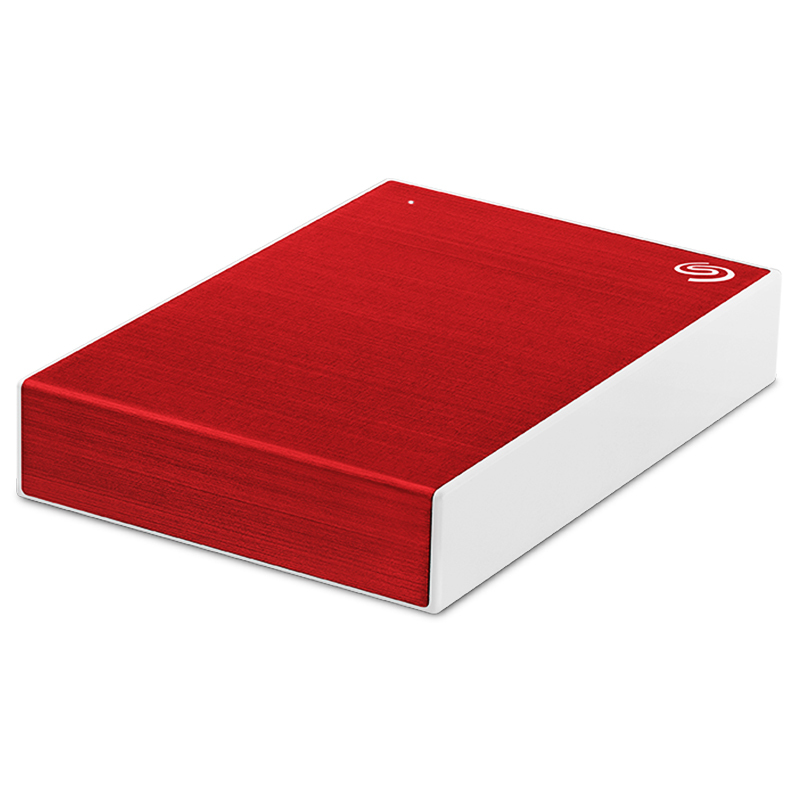 希捷(Seagate)4TB USB3.0移动硬盘 新睿品4T 2.5英寸 (海量存储 自动备份 金属拉丝) 挚爱红