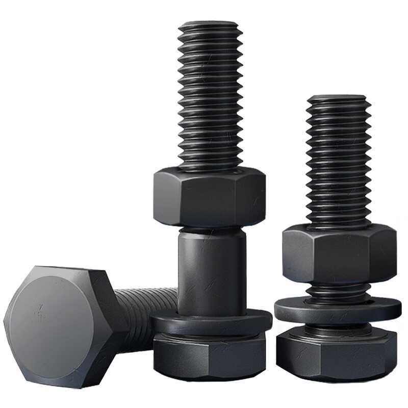 螺栓和螺母; M16*60 强度等级:8.8级;材质:碳钢;标准号:GB/T5783-2016 1个高清大图
