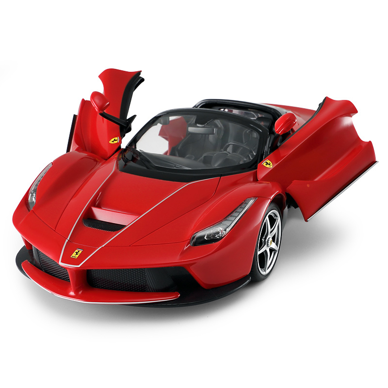 星辉\/rastar法拉利遥控车USB充电可开门电动充