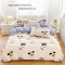 洁丽雅(grace)CP1582可爱联盟纯棉四件套200*230cm1.5/1.8米床纯棉床上用品床单枕套被套