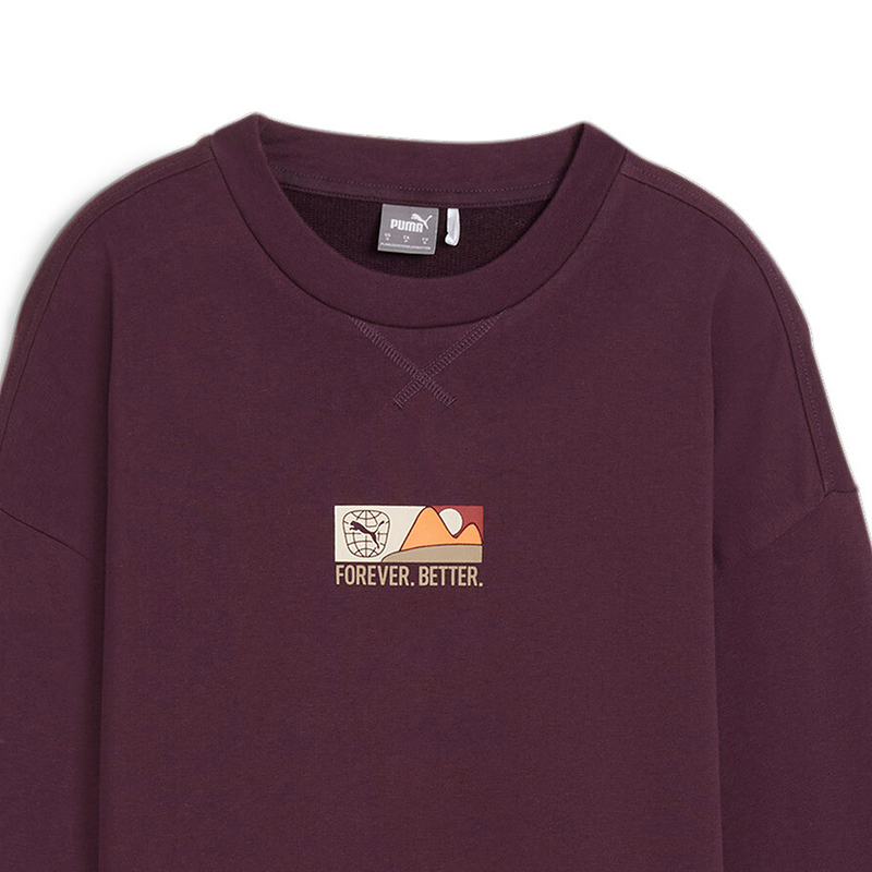 彪马(Puma)2024女舒适户外休闲百搭运动卫衣套头衫2PU68193044