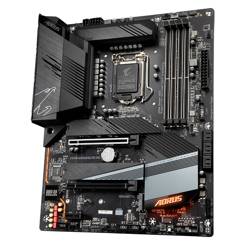 技嘉小雕 Z590 AORUS ELITE AX主板+英特尔 i7-11700K CPU 板U套装