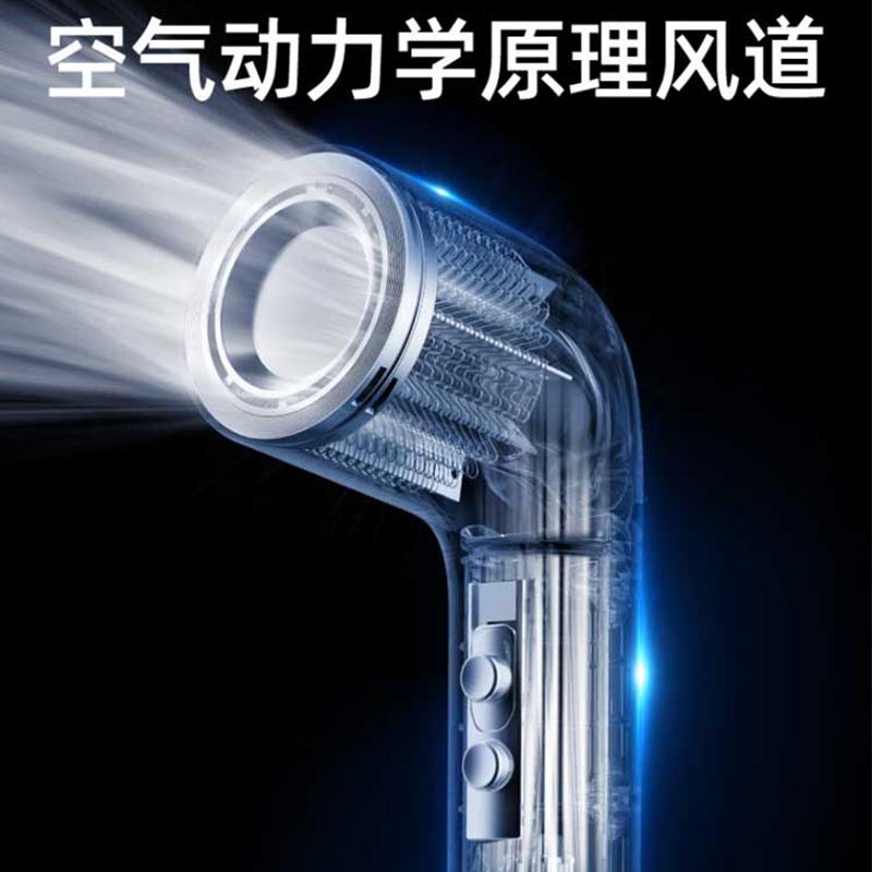 有色(yoose) 家用大风力速干负离子护发电吹风筒 S2 粉色高清大图