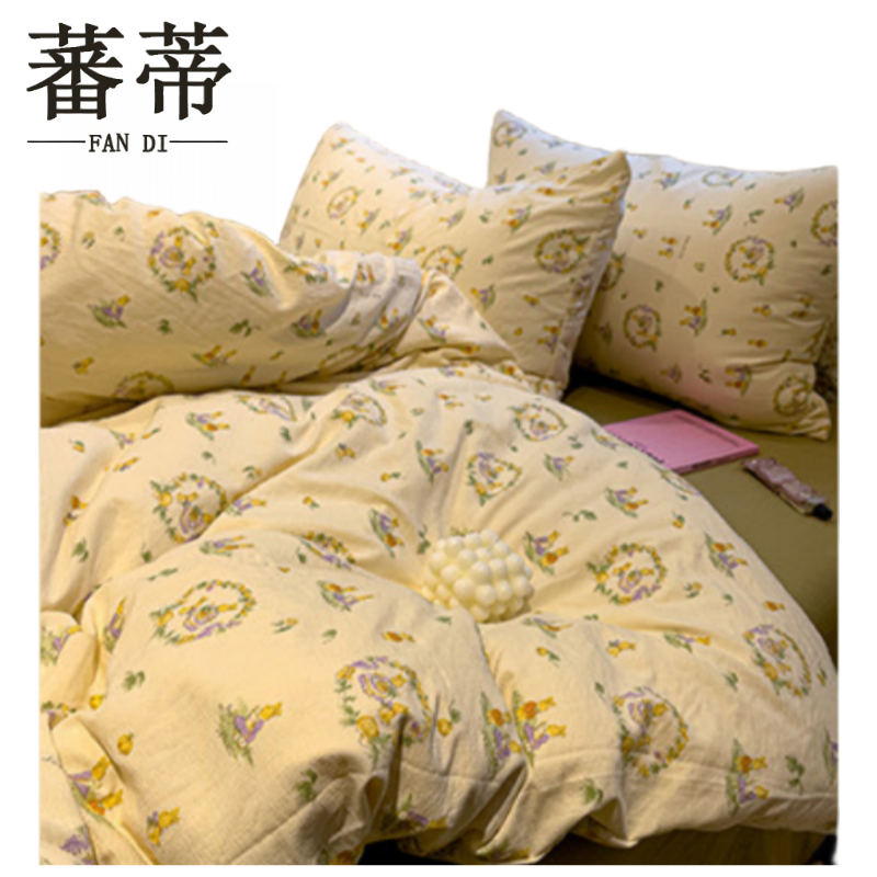 四件套床笠款被套200*230CM套高清大图