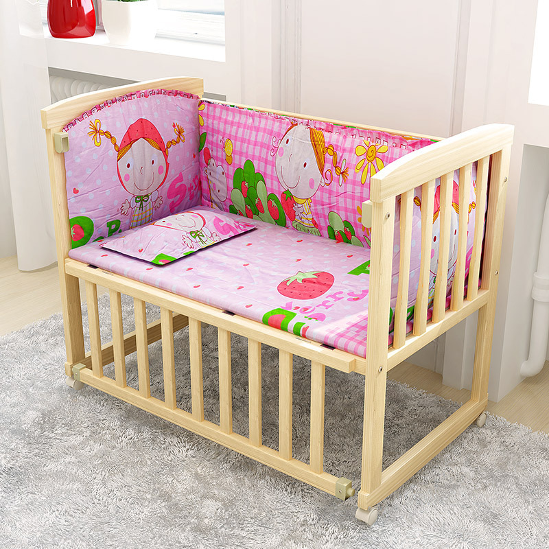 婴儿床床帏床品床围五件套 100cm*55cm ETC35