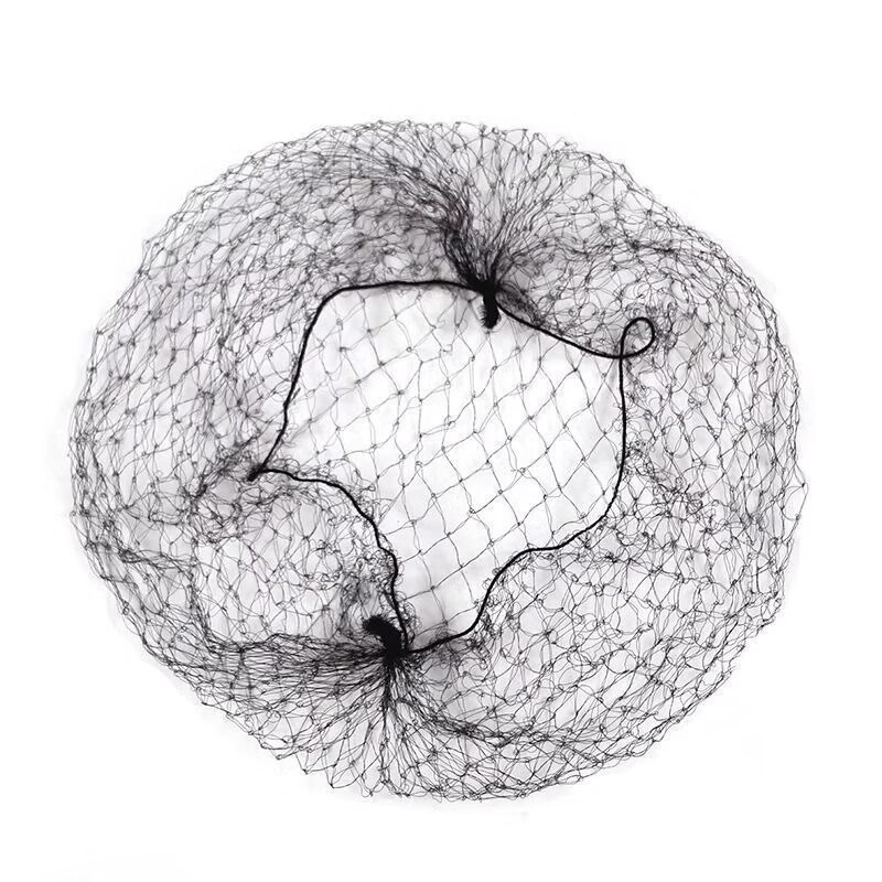 形发网女黑色古风空乘盘头发空姐网兜儿童丸子头职业盘发网30cm高清大图