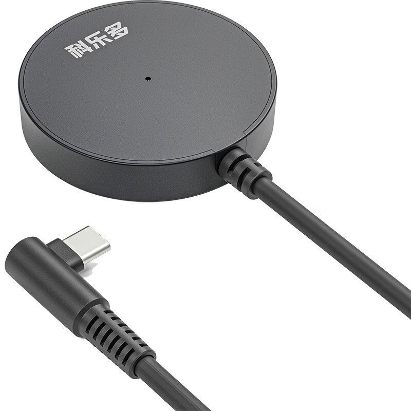 插卡器typec转sim卡拓展坞笔记本改蜂窝网络电脑充电转 二合一Type-C转SIM卡带PD充电磁吸弯头版