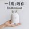 抖音网红麋鹿加湿器小型迷你usb萌鹿静音卧室香薰机|白鹿豪华套餐（三瓶精油加五根棉棒）