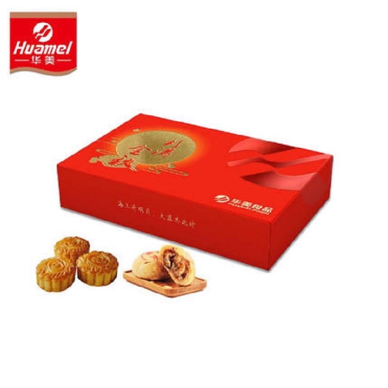 华美月满金秋月饼礼盒330g