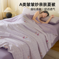 星月居A类皱皱纱空调被单人双人夏被夏季薄被子儿童夏凉被