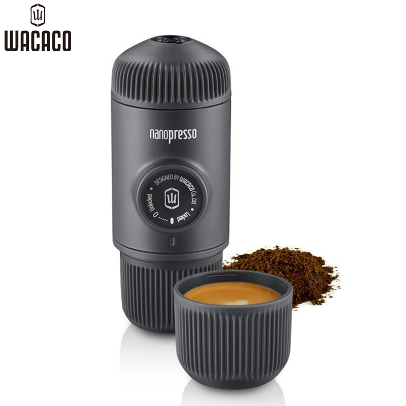 WACACO Nanopresso意式迷你便携式手压咖啡机粉版 二代黑色