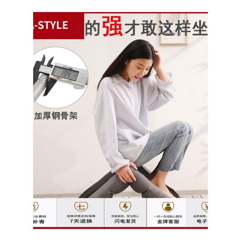 苏宁放心购懒人沙发榻榻米折叠单人飘窗坐垫日式地板小沙发宿舍床上椅子靠背A-STYLE家具图片