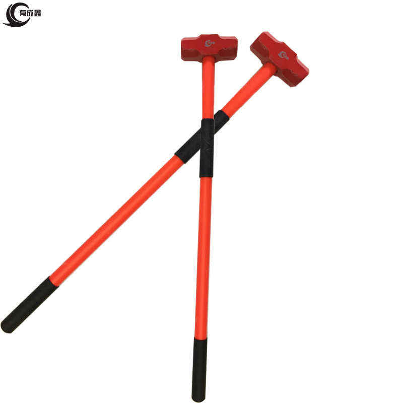 有成鑫 防震八角锤 红色 8P/把