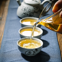 中茶普洱茶2020年经典印级尊享大红印普洱生茶357g中粮茶叶_833