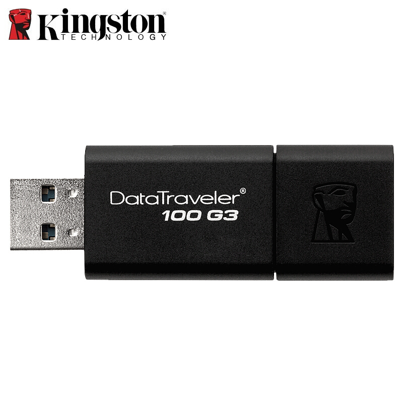 金士顿(KINGSTON)DT100 G3 64G优盘USB3.0 单个装