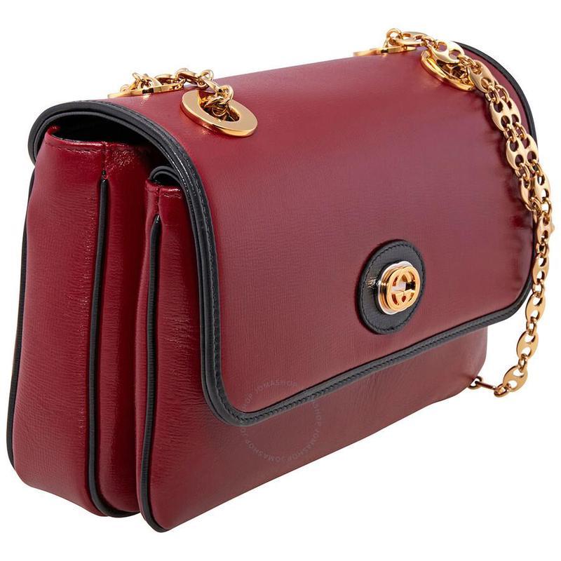 古驰gucci女士单肩包marina系列时尚轻奢街拍华丽休闲风女士单肩包