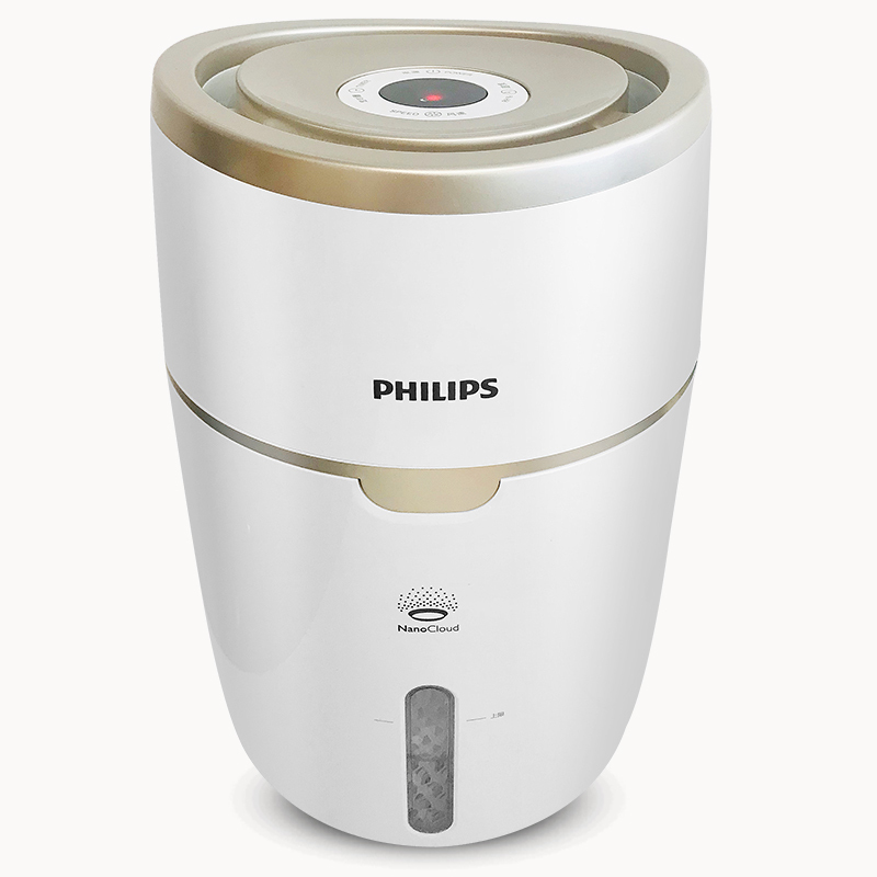 飞利浦(Philips)空气加湿器纳米无雾除菌恒湿家用办公室卧室带湿度数显睡眠模式增湿器 HU4803