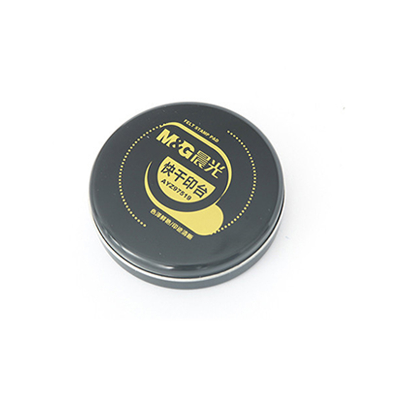 晨光(M&G) AYZ97519 快干印台(铁盒小) 红色 单个装 长度:85mm 宽度:85mm 高度:20mm