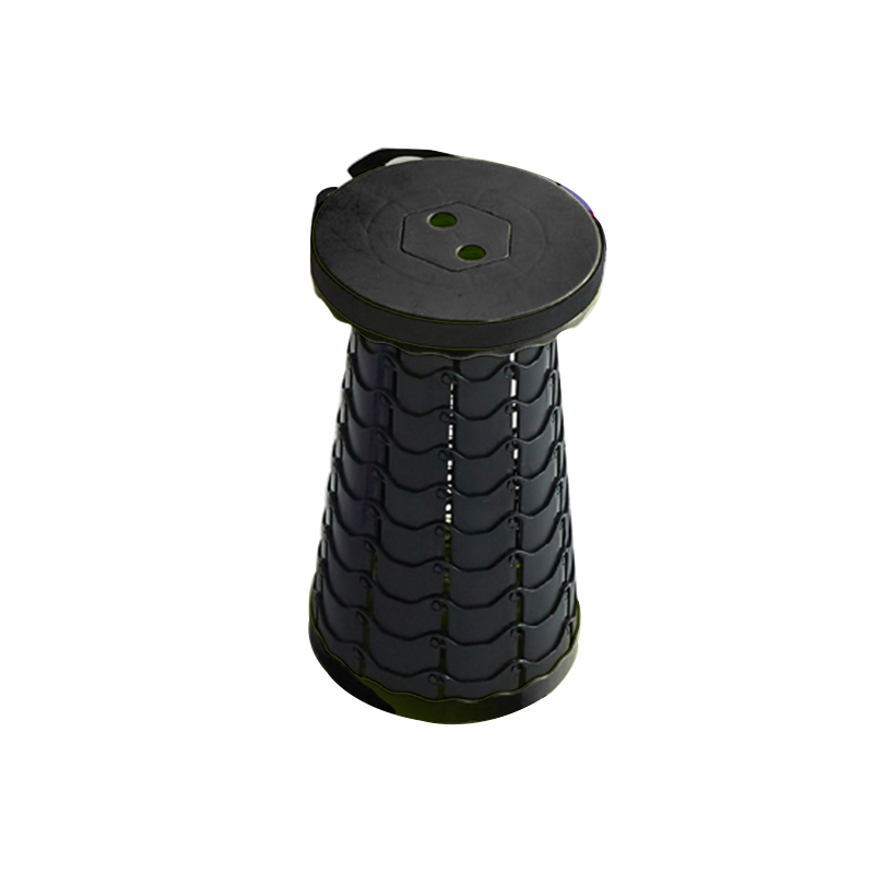 三极户外(Tri-Polar) TP8866便携折叠伸缩凳聚丙烯PP塑料黑环 午休椅 (计价单位:把) 黑色高清大图