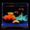 鱼缸装饰造景套餐金鱼缸荷叶仿真水水族箱摆件假山坪石布景