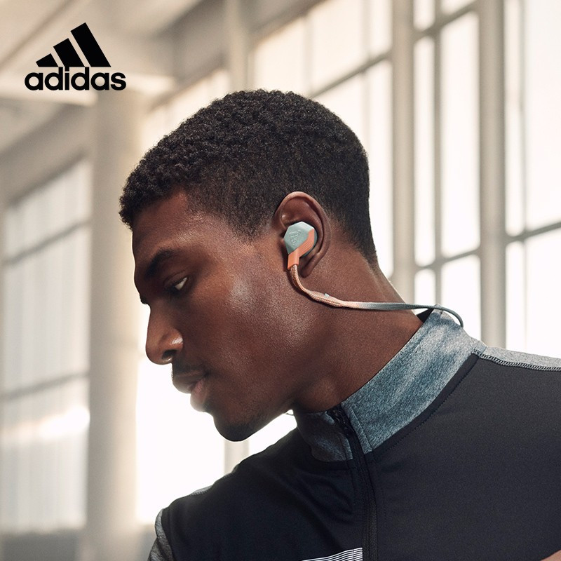 Adidas阿迪达斯 FWD-01 入耳式无线蓝牙运动耳机 珊瑚粉