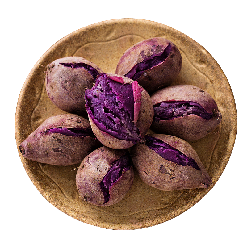 百宝源越南珍珠小紫薯8斤装新鲜蔬菜软糯香甜小果香甜粉面