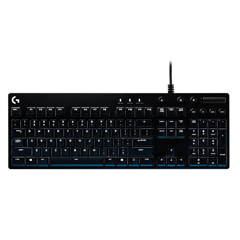 罗技 G610游戏机械键盘 红轴背光 有线